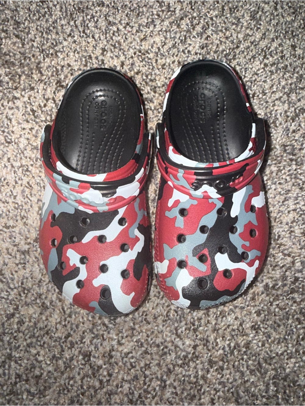 Kids Camouflage Croc 10c